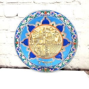 Judaica Round Jerusalem Art